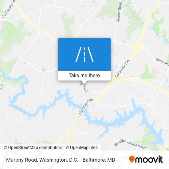 Murphy Road map