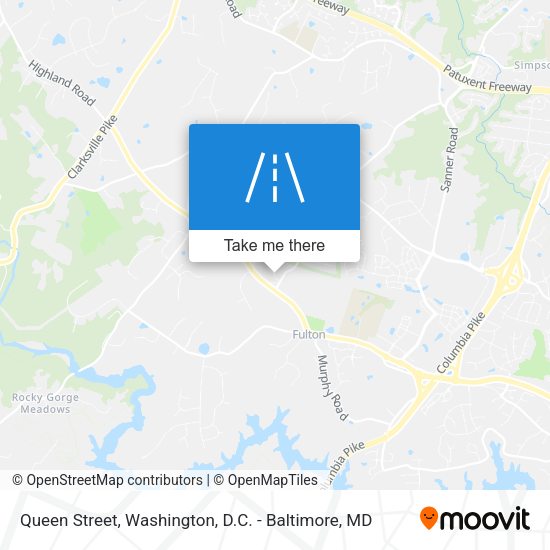 Queen Street map