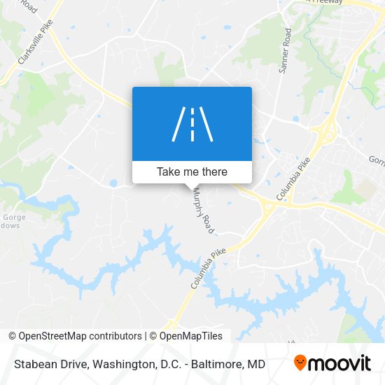 Mapa de Stabean Drive