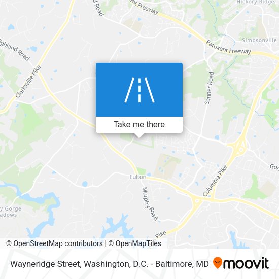 Mapa de Wayneridge Street