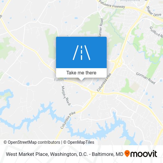 West Market Place map