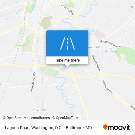 Lagoon Road map