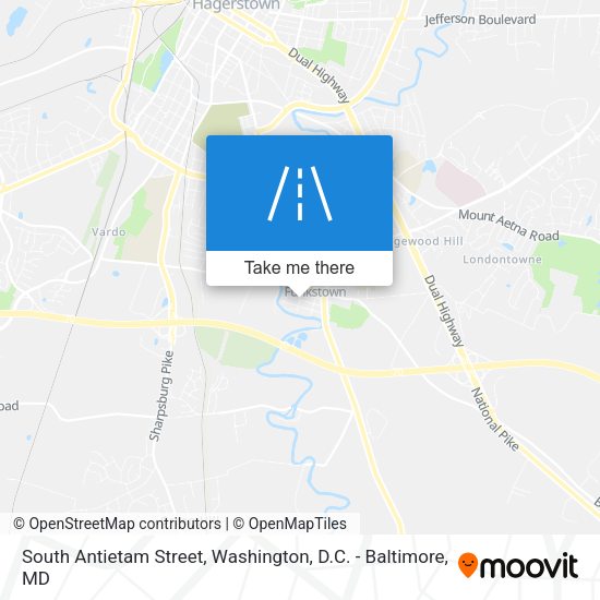 Mapa de South Antietam Street