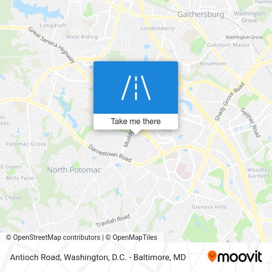 Antioch Road map