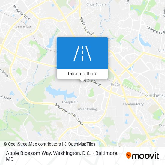 Mapa de Apple Blossom Way