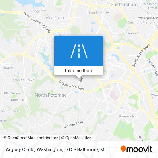 Argosy Circle map