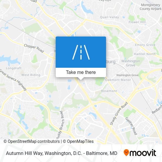Mapa de Autumn Hill Way