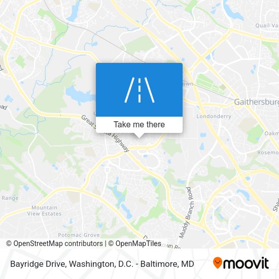 Bayridge Drive map