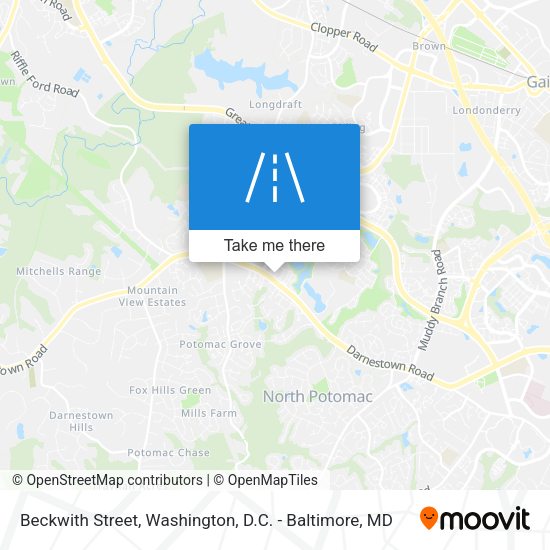 Beckwith Street map
