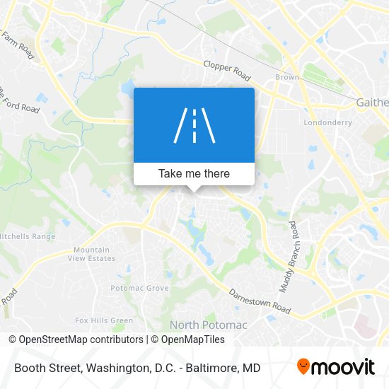 Booth Street map