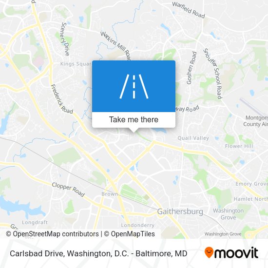 Mapa de Carlsbad Drive