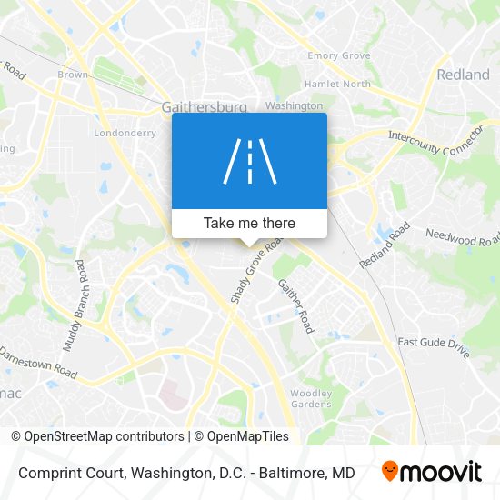 Comprint Court map