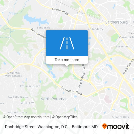 Mapa de Danbridge Street