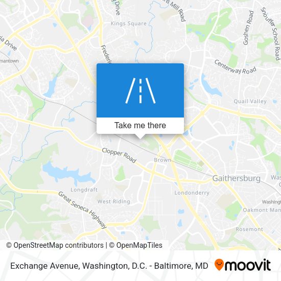 Exchange Avenue map