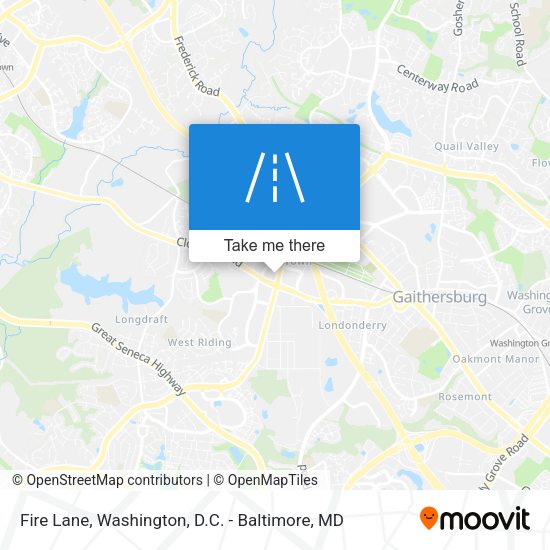 Fire Lane map