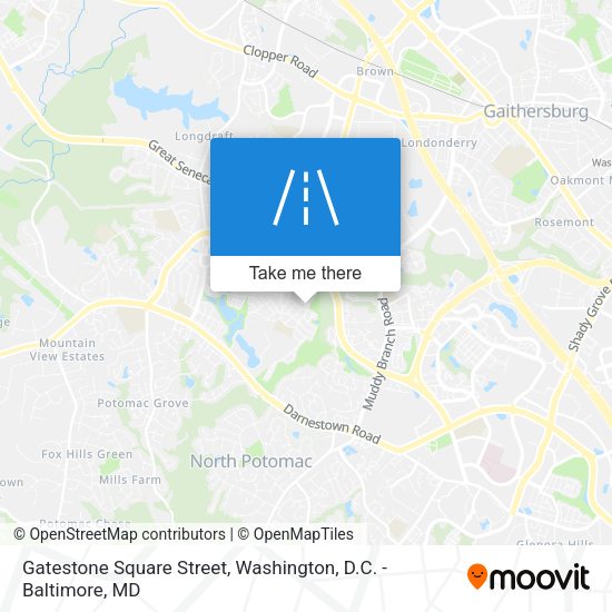 Gatestone Square Street map