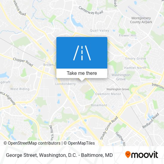 George Street map