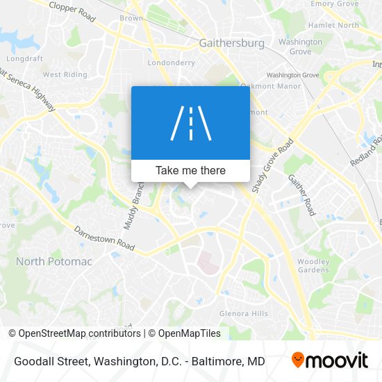 Goodall Street map