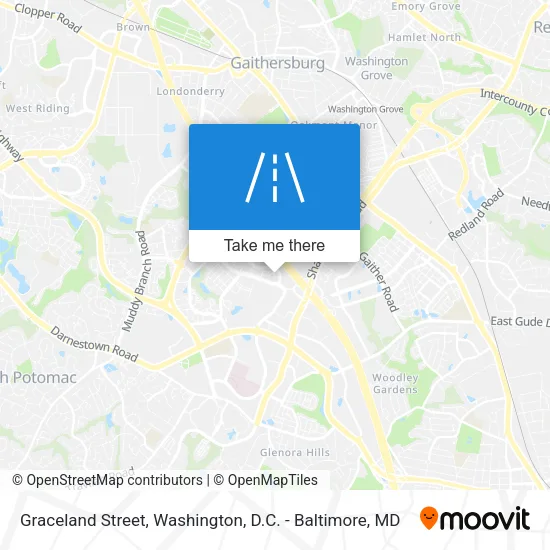 Graceland Street map