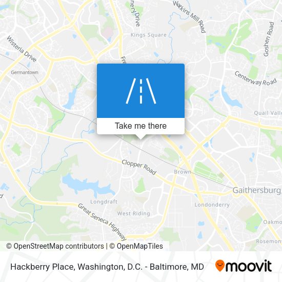 Mapa de Hackberry Place