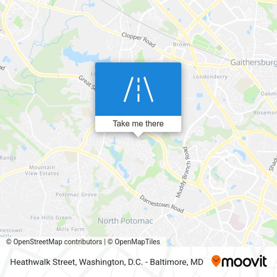 Heathwalk Street map