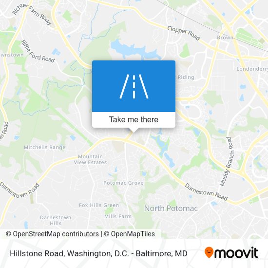 Hillstone Road map