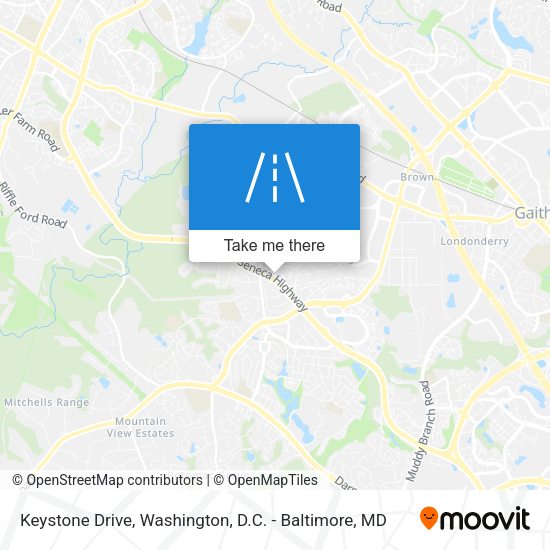 Keystone Drive map