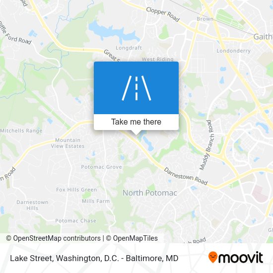 Lake Street map