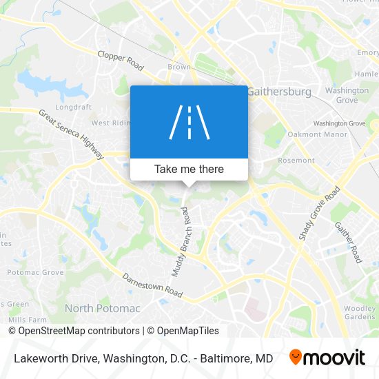 Mapa de Lakeworth Drive