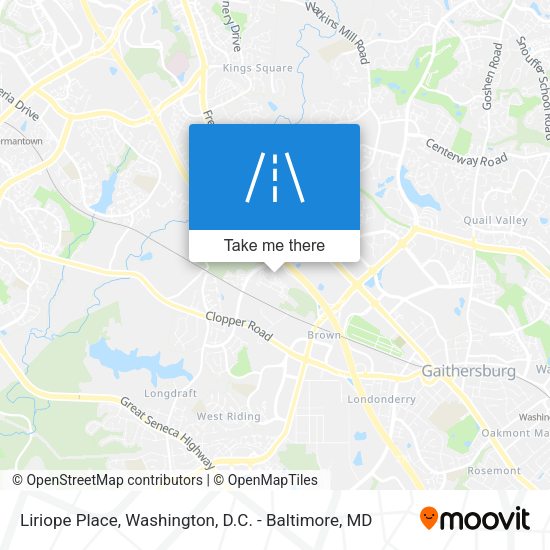 Liriope Place map