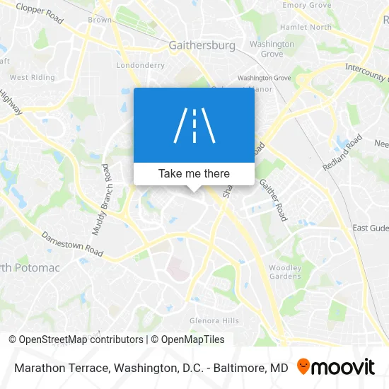 Marathon Terrace map