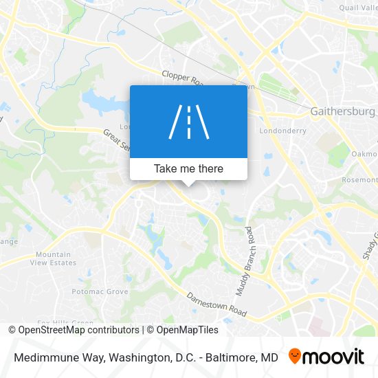 Medimmune Way map