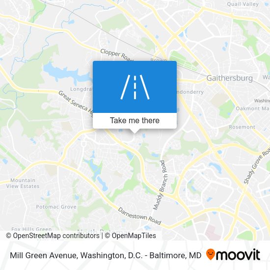 Mapa de Mill Green Avenue