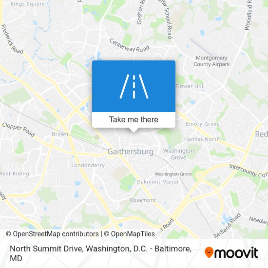 North Summit Drive map