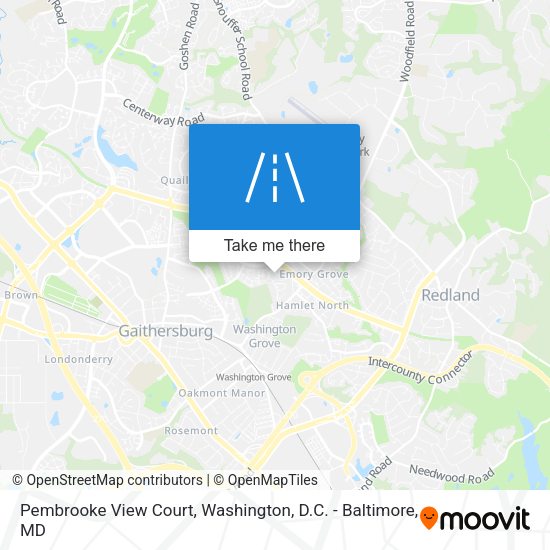 Mapa de Pembrooke View Court