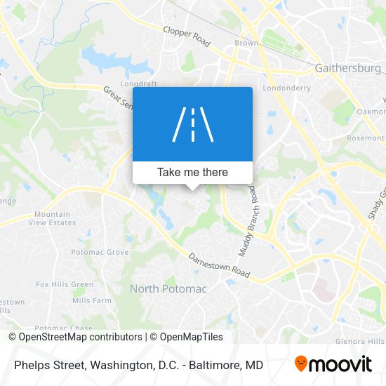 Phelps Street map