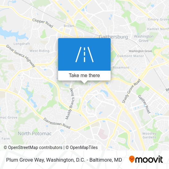 Mapa de Plum Grove Way