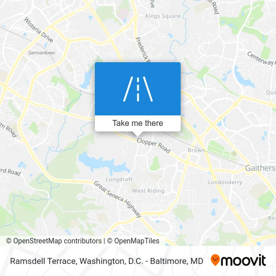 Ramsdell Terrace map