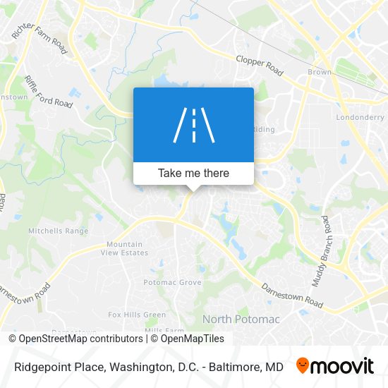 Ridgepoint Place map