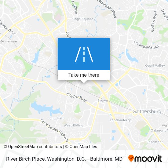 River Birch Place map