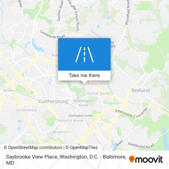 Saybrooke View Place map