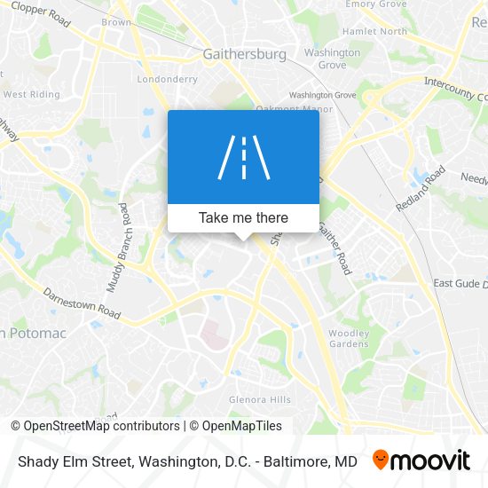 Shady Elm Street map