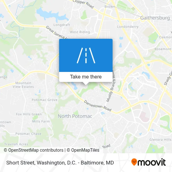 Short Street map
