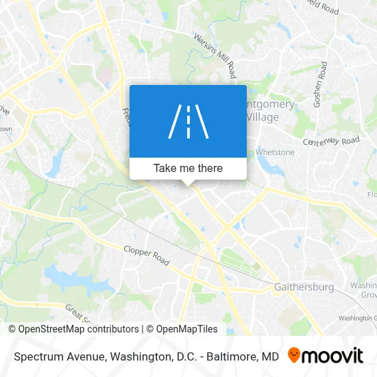 Spectrum Avenue map