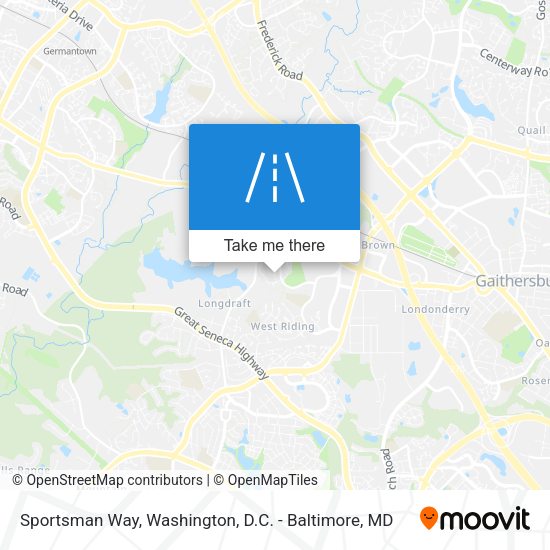 Mapa de Sportsman Way