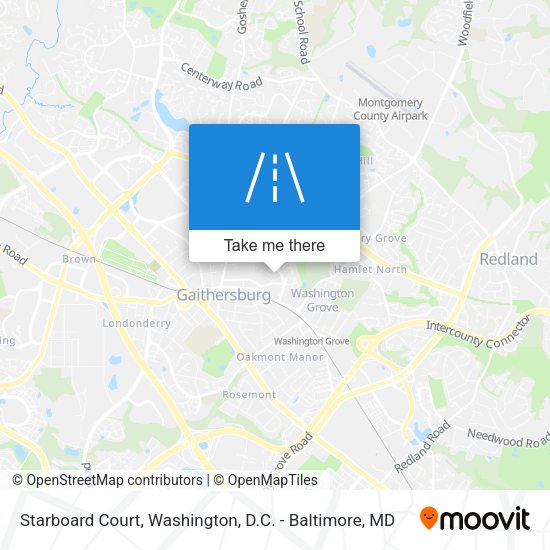 Starboard Court map