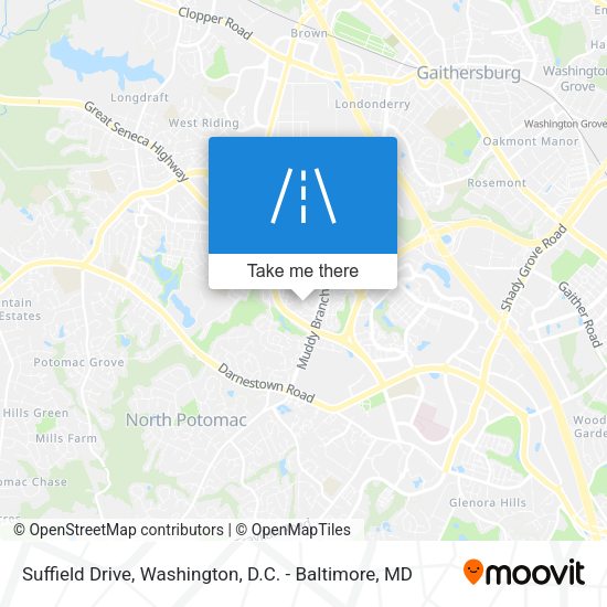 Mapa de Suffield Drive