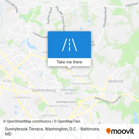 Sunnybrook Terrace map