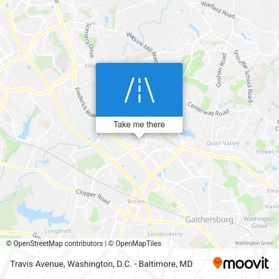 Travis Avenue map
