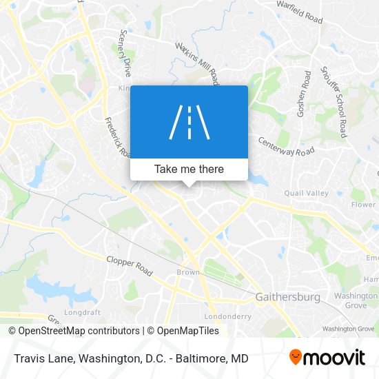Mapa de Travis Lane